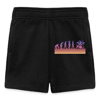 Schlagzeuger Evolution - Baby Shorts - Schwarz - Vorne