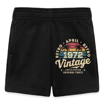 Avril 1972 - April 1972 - Baby Shorts - black - Front