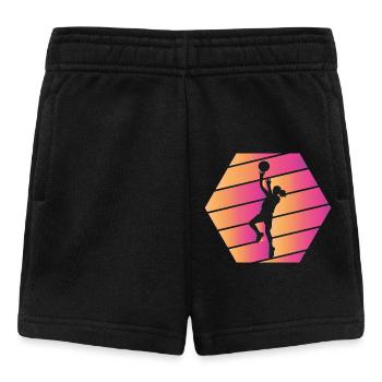 Basketball player - Baby Shorts - black - Front