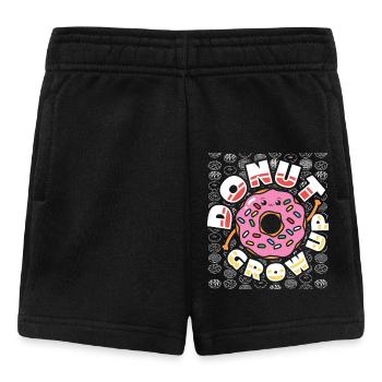 Restauration rapide en donuts - Short Bébé - noir - Devant