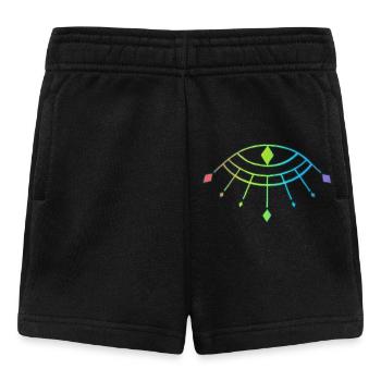 Symbole du dieu Horus - Short Bébé - noir - Devant