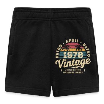 April 1978 - Baby Shorts - Schwarz - Vorne