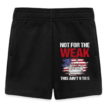 Oil Field Oil Rig Oil Rig - Baby Shorts - black - Front