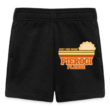 Pierogi Encore un raviolis, s’il vous plaît Cuisine polonaise - Short Bébé - noir - Devant