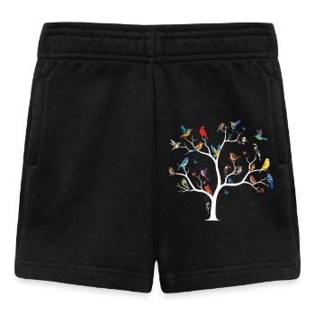 Bird Watching Birding Bird Watcher Bird Nerd - Baby Shorts - black - Front