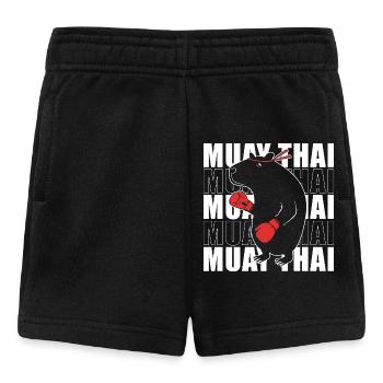 Thai boxing kickboxer kickboxing Muay thai - Baby Shorts - black - Front