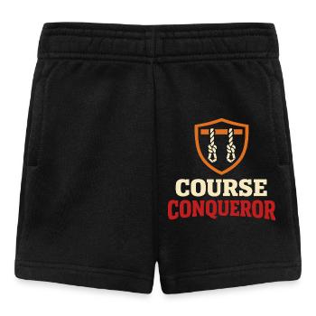Hindernislauf-rennfahrer Hindernislauf Ocr - Baby Shorts - Schwarz - Vorne