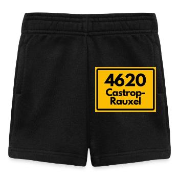 OLD POSTCODE POSTCODE RETRO 4620 CASTROP-RAUXEL - Baby Shorts - black - Front
