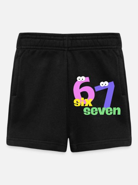 Tendance Six Seven - Short Bébé - noir
