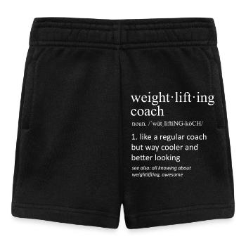 Checkliste für Gewichtheberroutine Perfekte Tages-Gym-Checkliste - Baby Shorts - Schwarz - Vorne