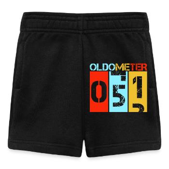 51 Retro Vintage 51 Birthday Design - Short Bébé - noir - Devant