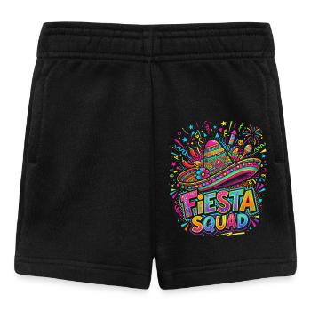 Fiesta Squad Sombrero Burst - Baby Shorts - Schwarz - Vorne