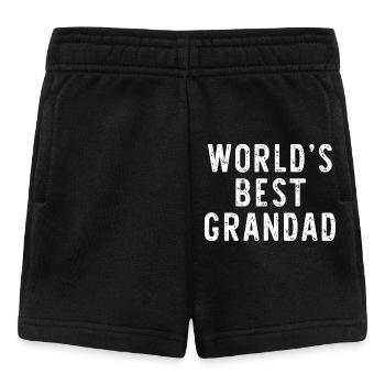 Bester Opa der Welt - Baby Shorts - Schwarz - Vorne