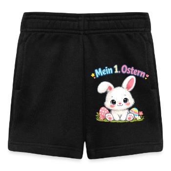 Mein 1. Ostern Baby - Baby Shorts - Schwarz - Vorne