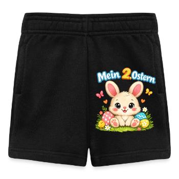Mein 2. Ostern - Baby Shorts - Schwarz - Vorne