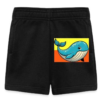 Wal - Baby Shorts - Schwarz - Vorne