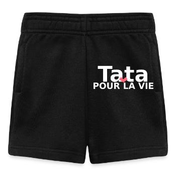 Tata pour la vie  - Short Bébé - noir - Devant
