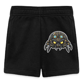 Tarantula Sentinel Steampunk Mechanical Black - Baby Shorts - black - Front