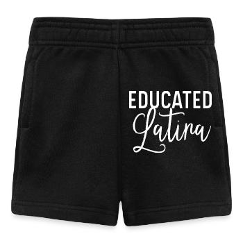 Educated Latina Pride - Baby Shorts - black - Front