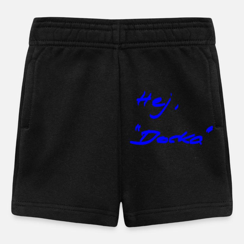 Bienvenue - différent - suédois - Short Bébé - noir