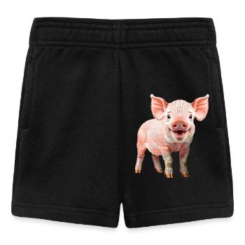 Ferkel - Baby Shorts - Schwarz - Vorne