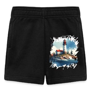 phare - Short Bébé - noir - Devant