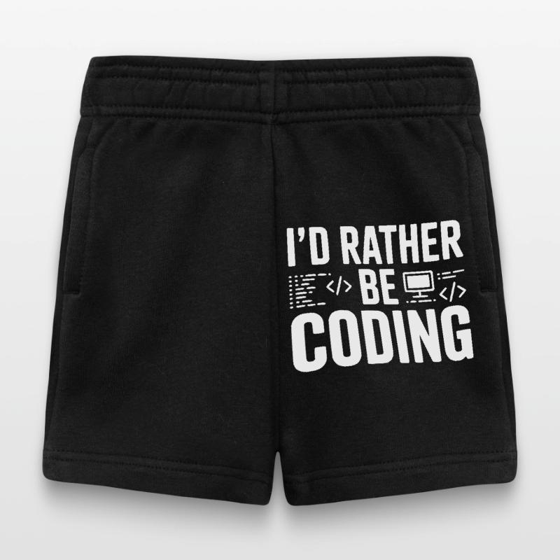Je préfère coder Short Bébé