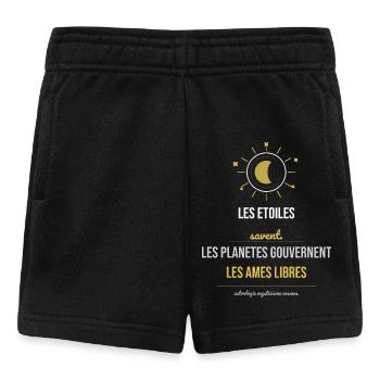 les ames libres - Short Bébé - noir - Devant