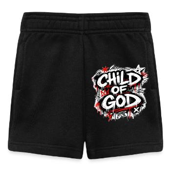 Lettrage graffiti Child of God - Short Bébé - noir - Devant