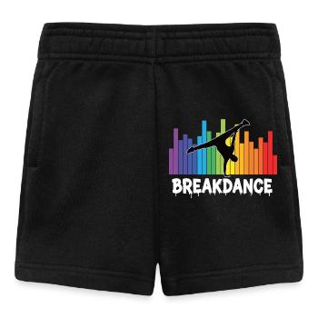 Breakdance Streetstyle Hip Hop DJ Dance - Baby Shorts - Schwarz - Vorne