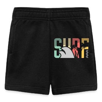 Surf Surfen Surfer - Short Bébé - noir - Devant