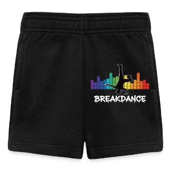 Breakdance Streetstyle Hip Hop DJ Dance - Baby Shorts - black - Front