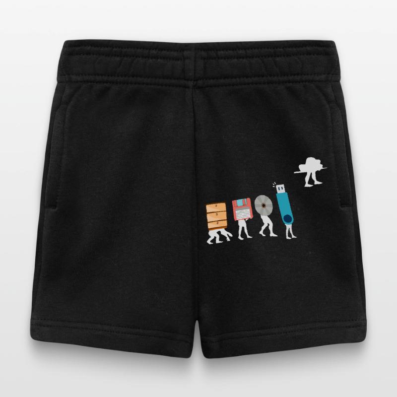 Cloud-Computing-Lustige Programmierer-Daten-KI-Software Baby Shorts