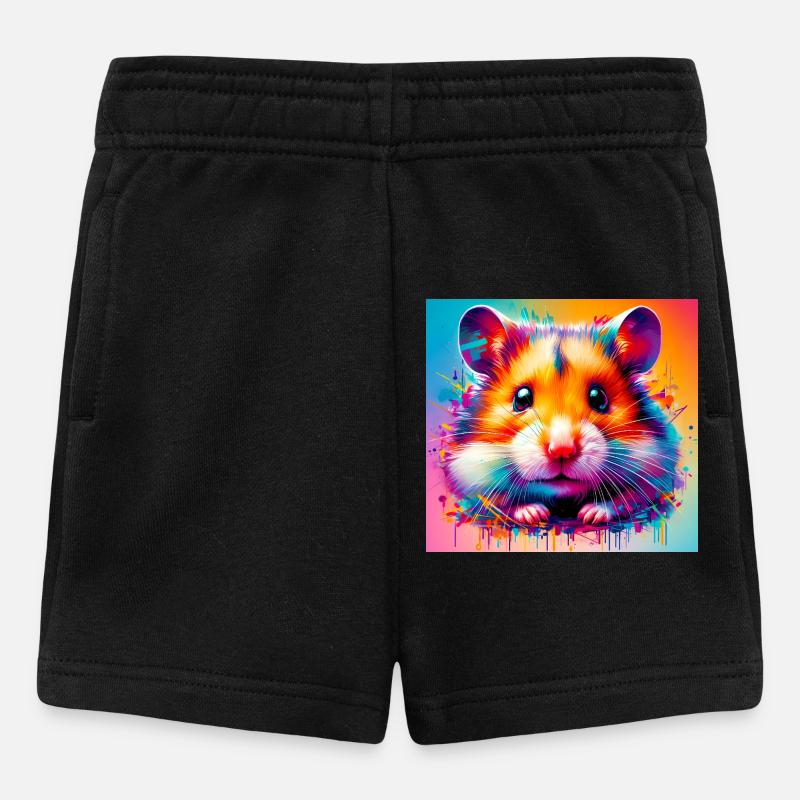 Hamster - Baby Shorts - Schwarz