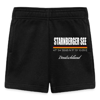 Starnberger See - Baby Shorts - Schwarz - Vorne