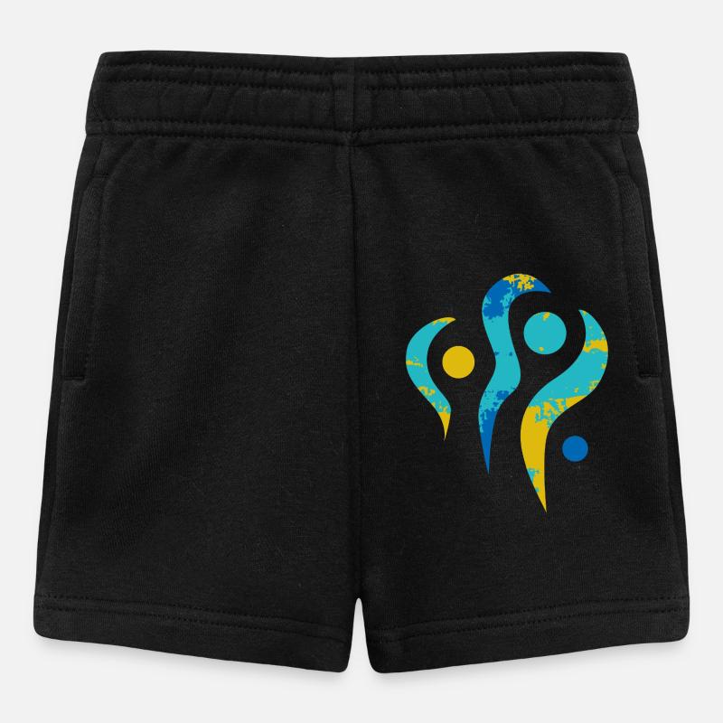 Yoga design_24 - Short Bébé - noir