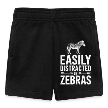 Zebra Sayings Zebras Funny Zebra Gift - Baby Shorts - black - Front