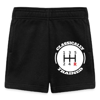 Enthusiast für manuelle Autos – Schaltgetriebe für manuelle C - Baby Shorts - Schwarz - Vorne