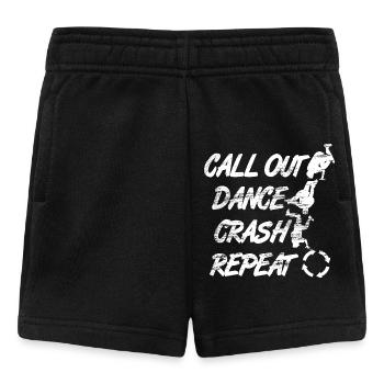 Breakdance Moves - Baby Shorts - Schwarz - Vorne