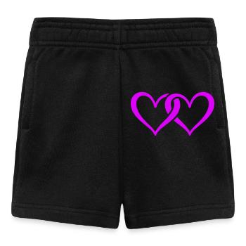 Heart icon - Baby Shorts - black - Front