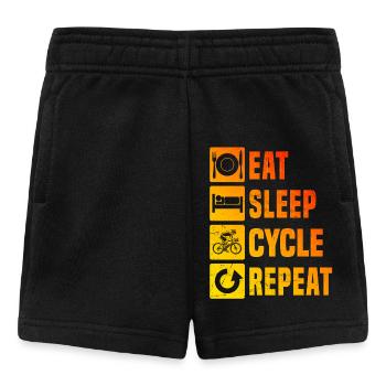 Gift idea for a road bike with road bike - Baby Shorts - black - Front