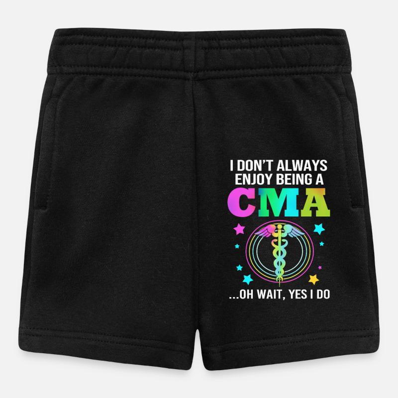 Assistente medico MFA - Pantaloncini per bambini - nero