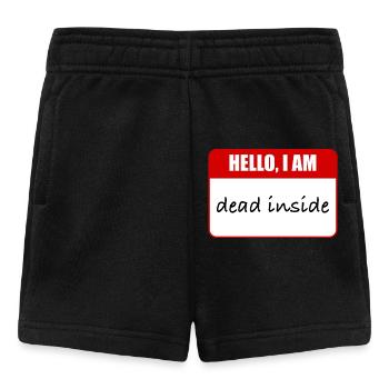 Ich bin innerlich tot. - Baby Shorts - Schwarz - Vorne