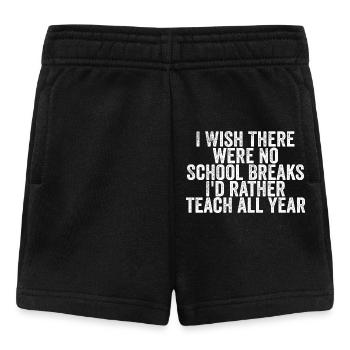Passion Teaching: School all year round - Baby Shorts - black - Front