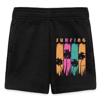 Surf Surfen Surfer - Short Bébé - noir - Devant