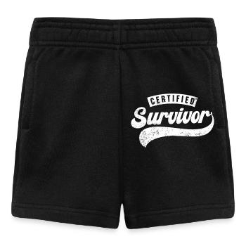 Certified Survivor - Baby Shorts - black - Front