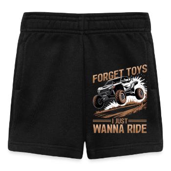 UTV Off Road Boy Men 4 Wheeler Side by side - Baby Shorts - Schwarz - Vorne