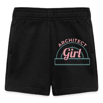 Fille Architecture - Short Bébé - noir - Devant