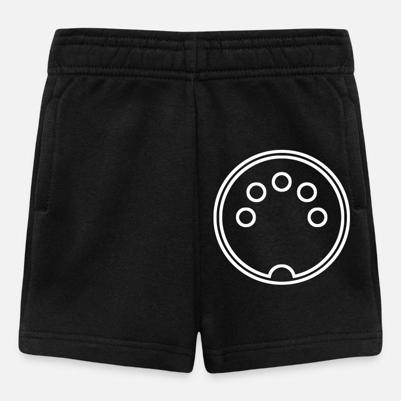 MIDI Connector - Baby Shorts - Schwarz
