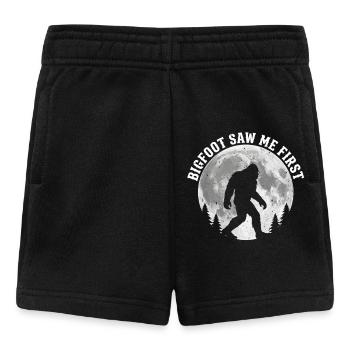 Bigfoot Sasquatch Yeti Cryptid Creatures Big Foot - Baby Shorts - black - Front